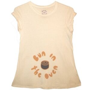 Organic cotton Bun in Oven maternity shirt